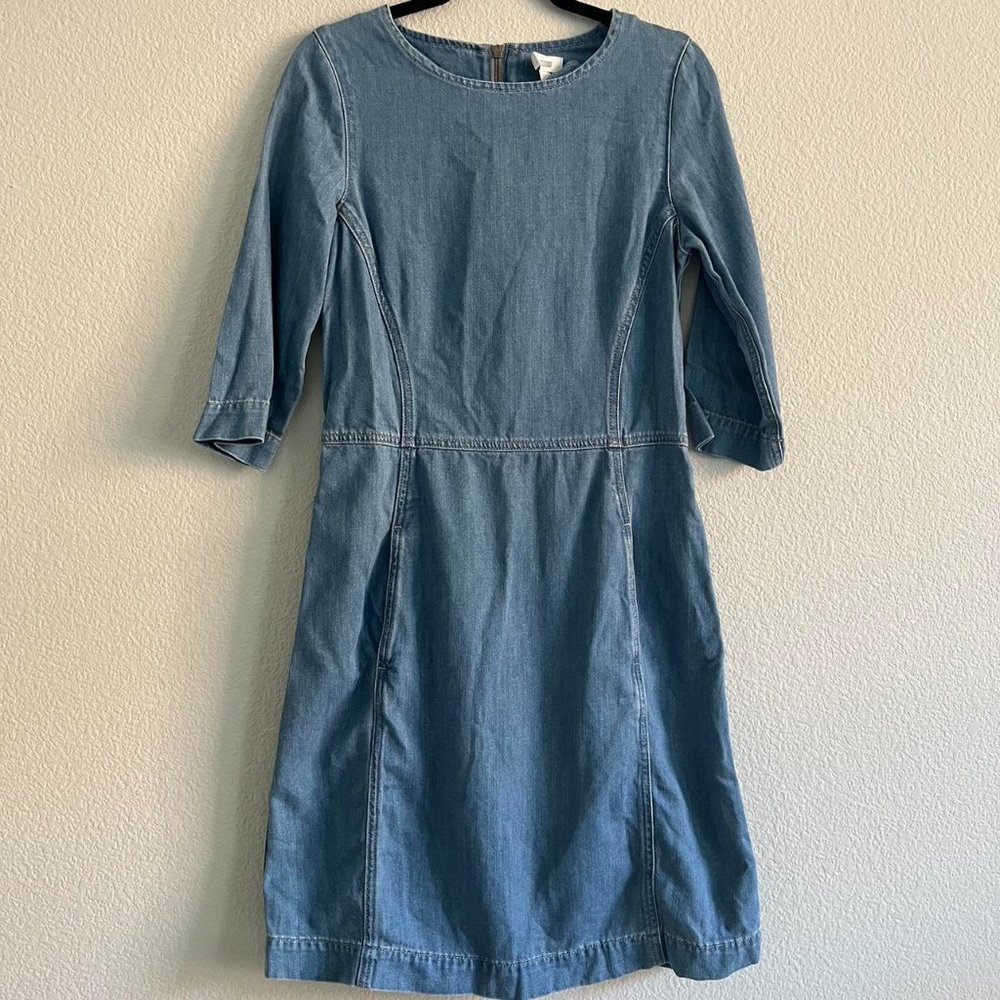 CLOSED Denim Midi Dress Size Medium